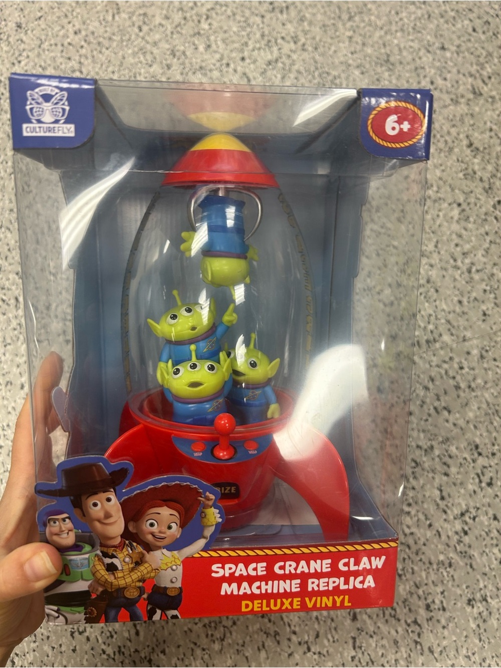 Limited edition Disney Toy Story space crane claw machine toy